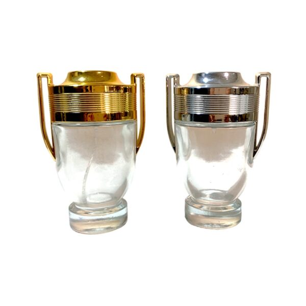 Envase de vidrio Copa invictus, para perfumes