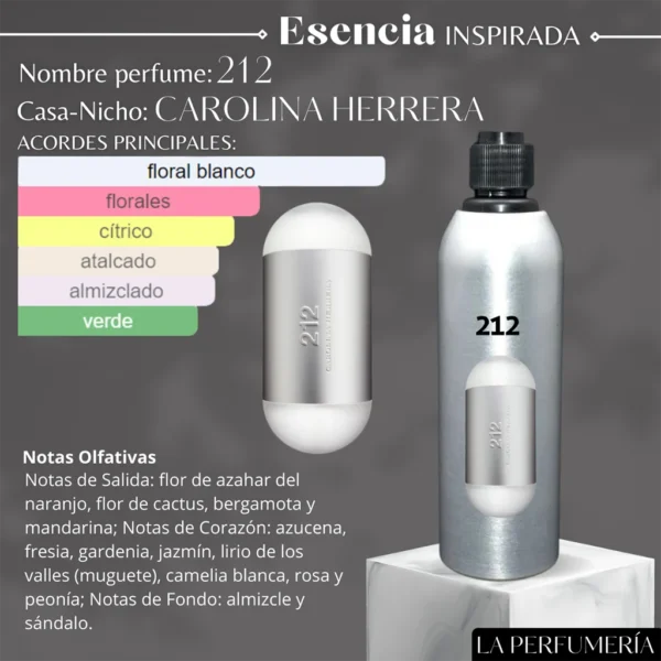 Esencia del perfume 212