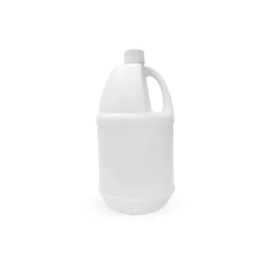 envase de plastico blanco de 4 litros