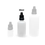 gotero de plastico blanco de 30ml