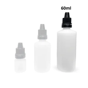 gotero de plastico blanco de 60ml